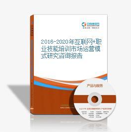 2016-2021年互聯(lián)網(wǎng)+職業(yè)技能培訓(xùn)市場(chǎng)運(yùn)營(yíng)模式分析及技術(shù)咨詢作用